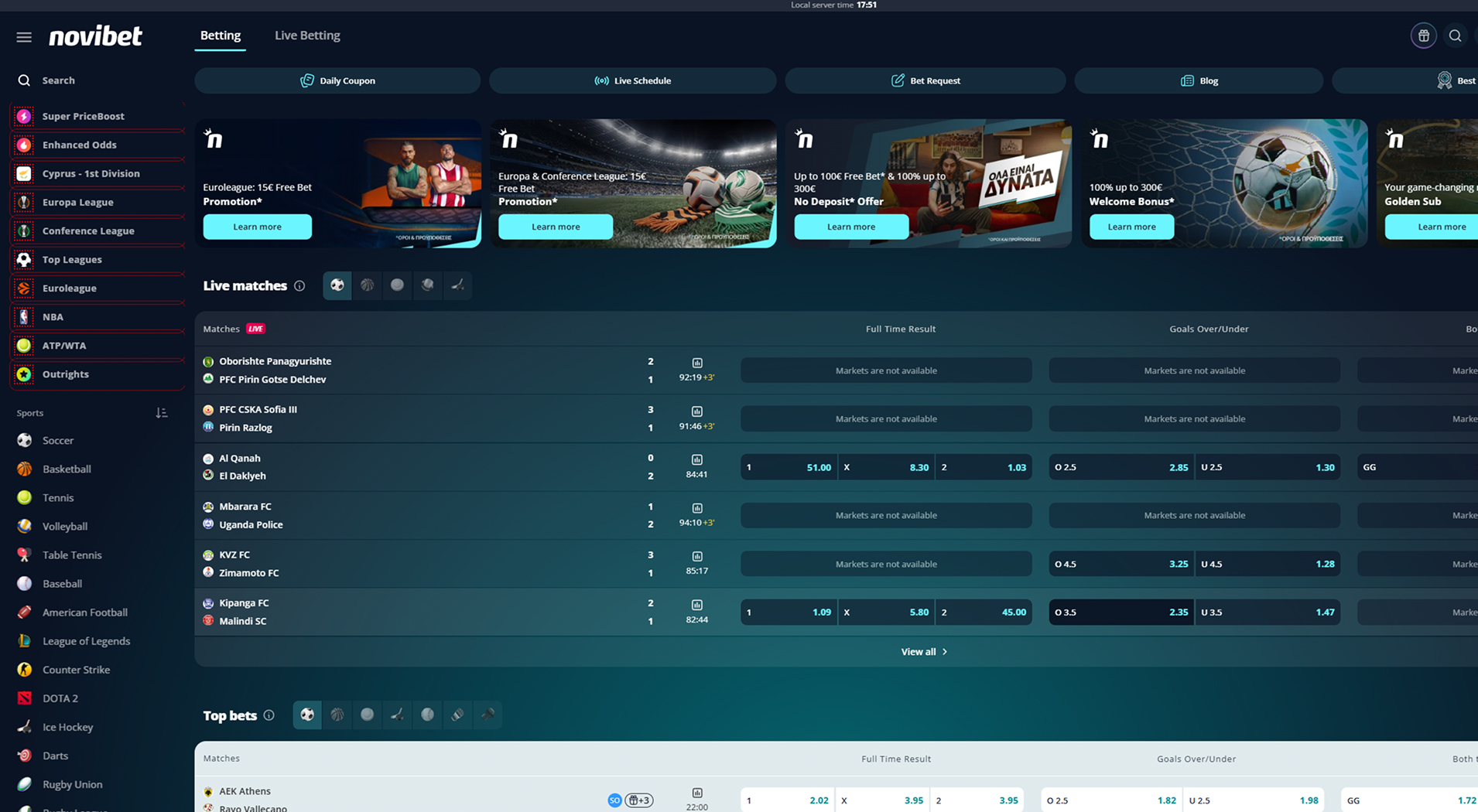 3. Novibet Casino