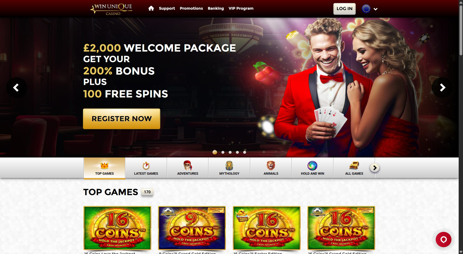10. Unique Casino